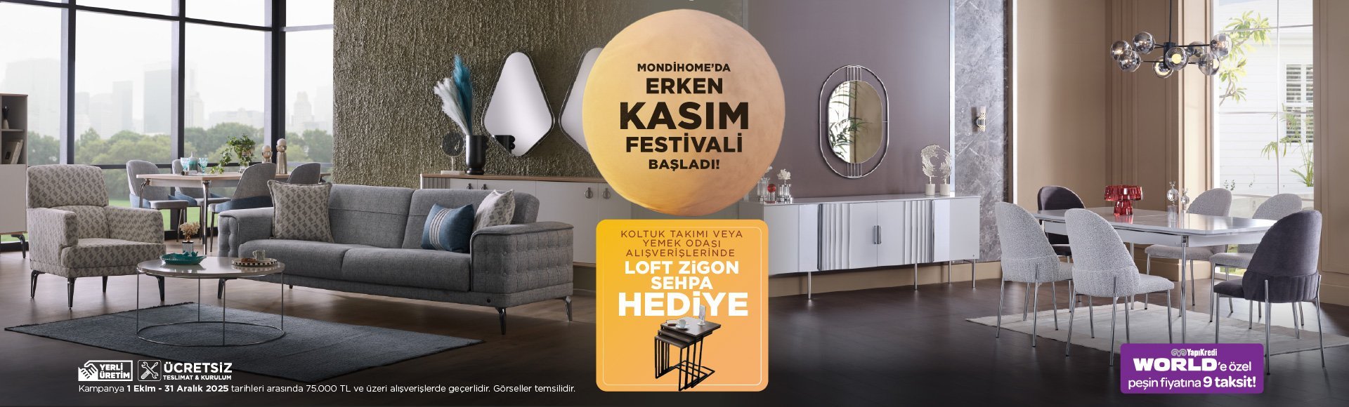 Loft Zigon Sehpa Hediye