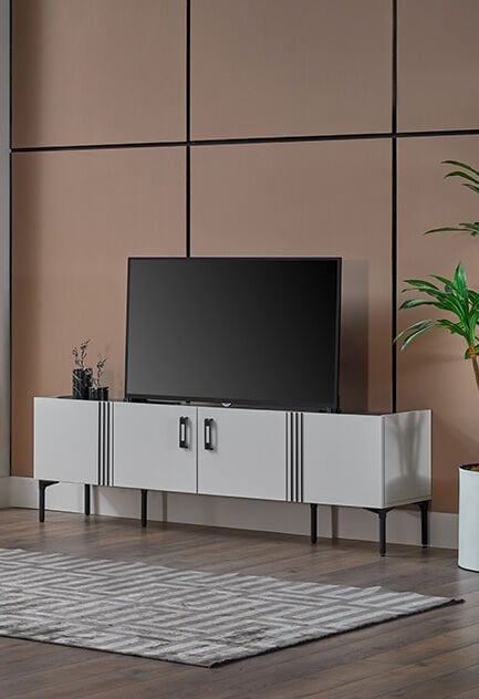 Küçük Salonlarda TV Ünitesi Dekorasyon Fikirleri