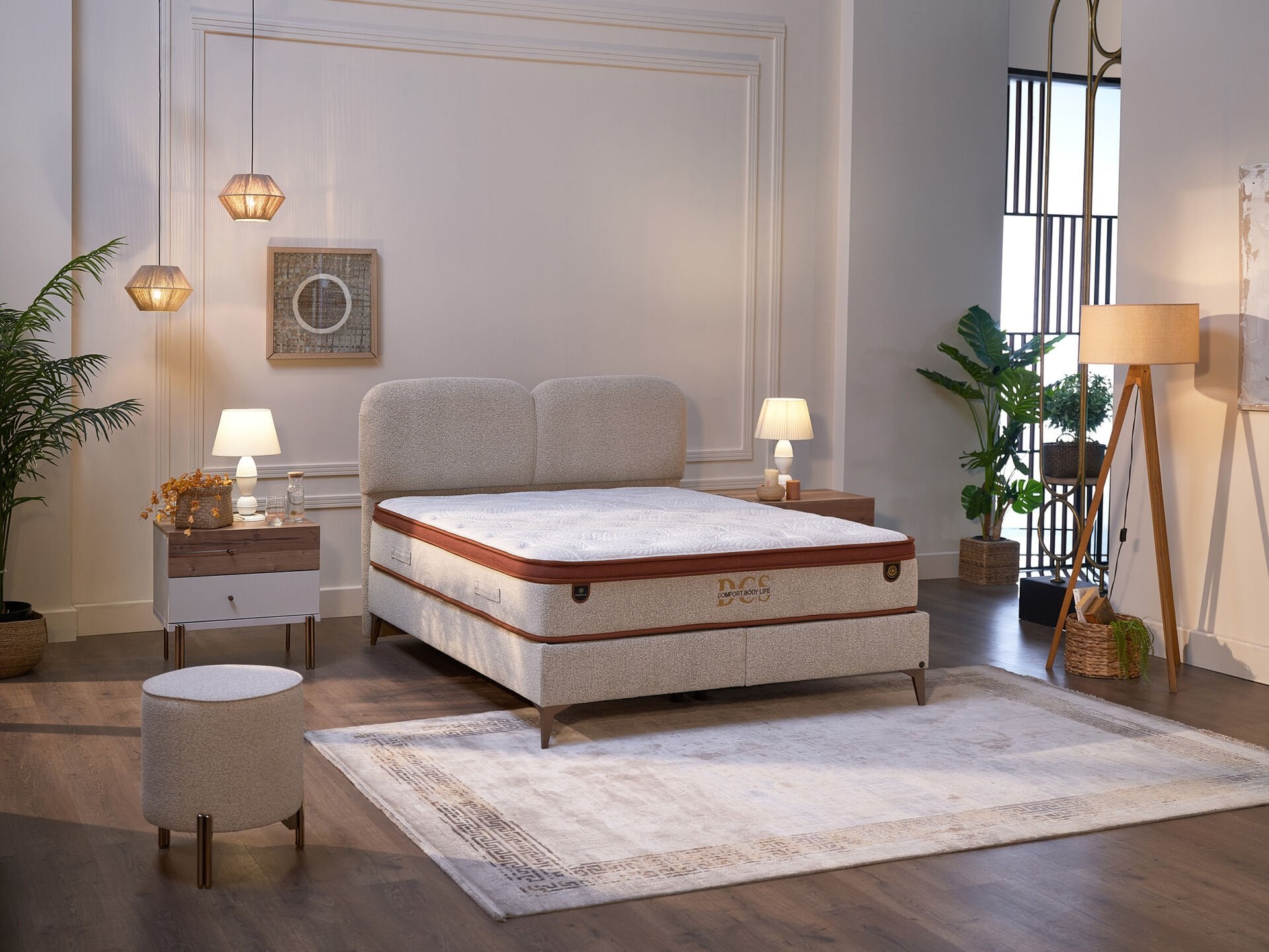 Comfort Body Life Star  3'Lü Set 180X200