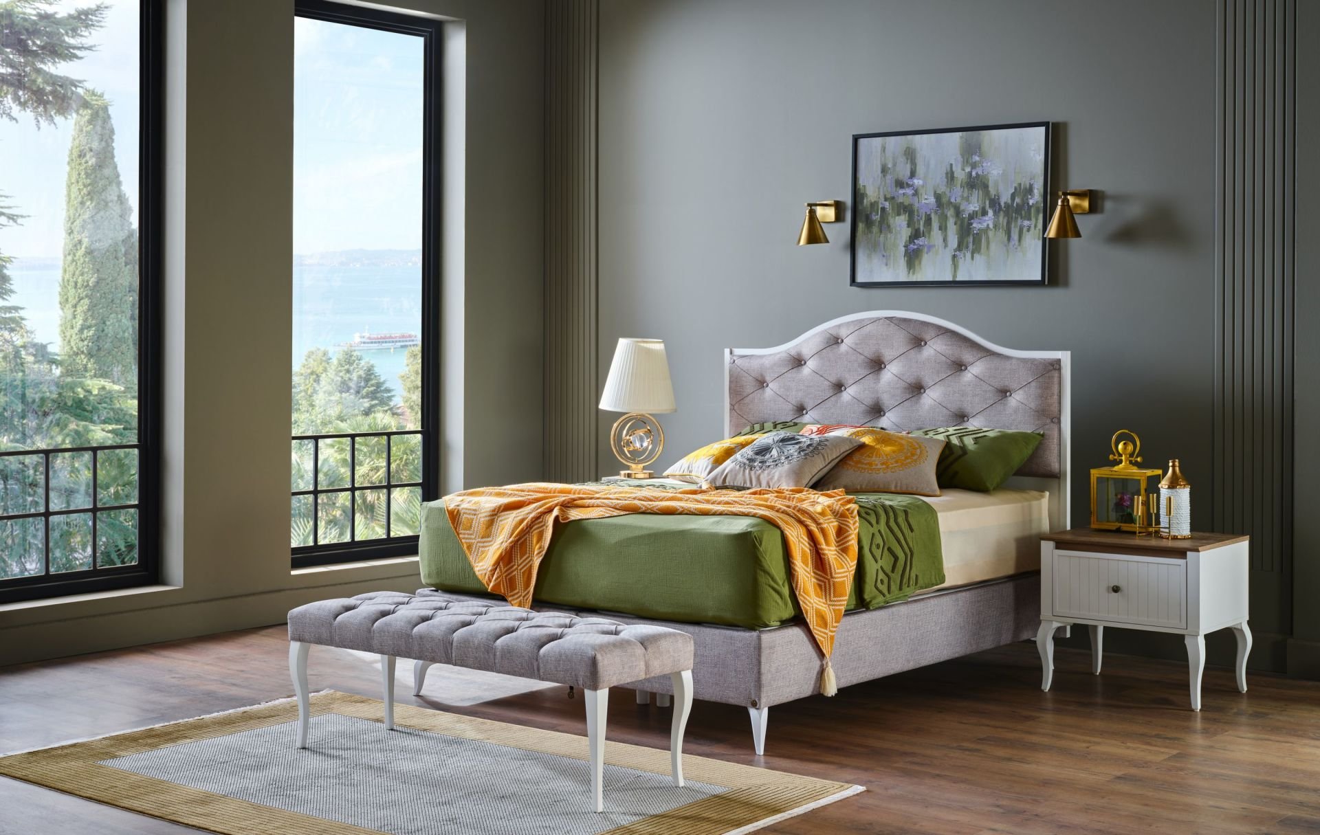 Romano Baza Gri - 160X200