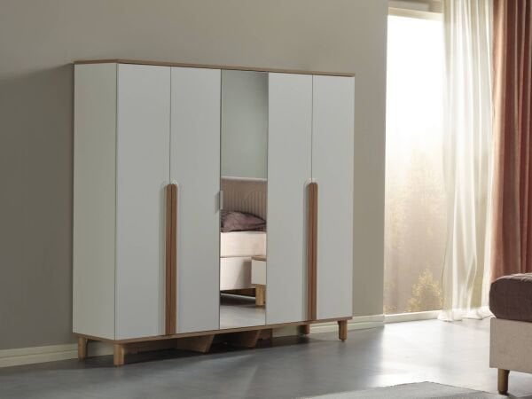 Bolero 5 Kapaklı Gardırop