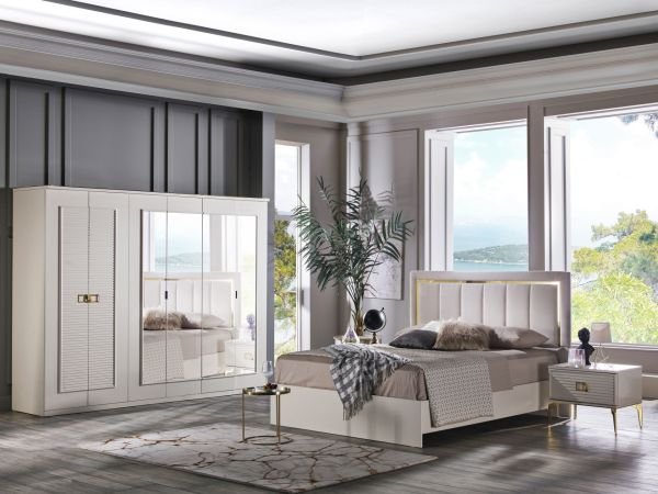 Veyron Başlık 200 cm - Krem