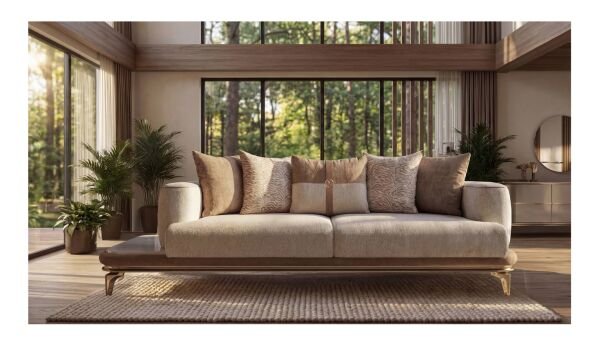 Olivia Sehpalı Sağ Üçlü Koltuk