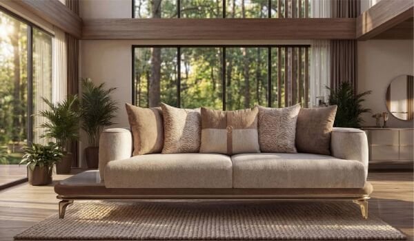 Olivia Sehpalı Sağ Üçlü Koltuk