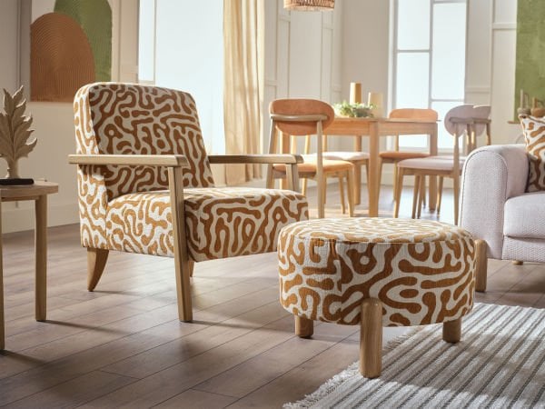 Bohemy Ahşap Berjer