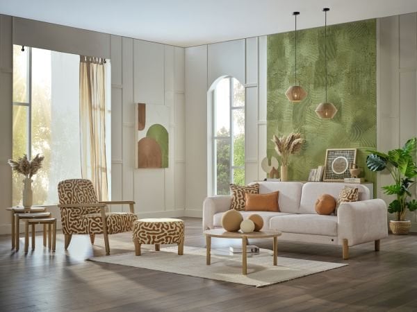 Bohemy Ahşap Berjer