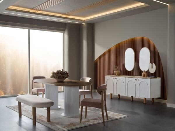 Bohemy Yemek Odası Takımı