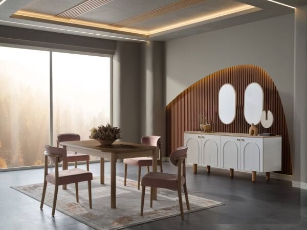 Bohemy Yemek Odası Takımı