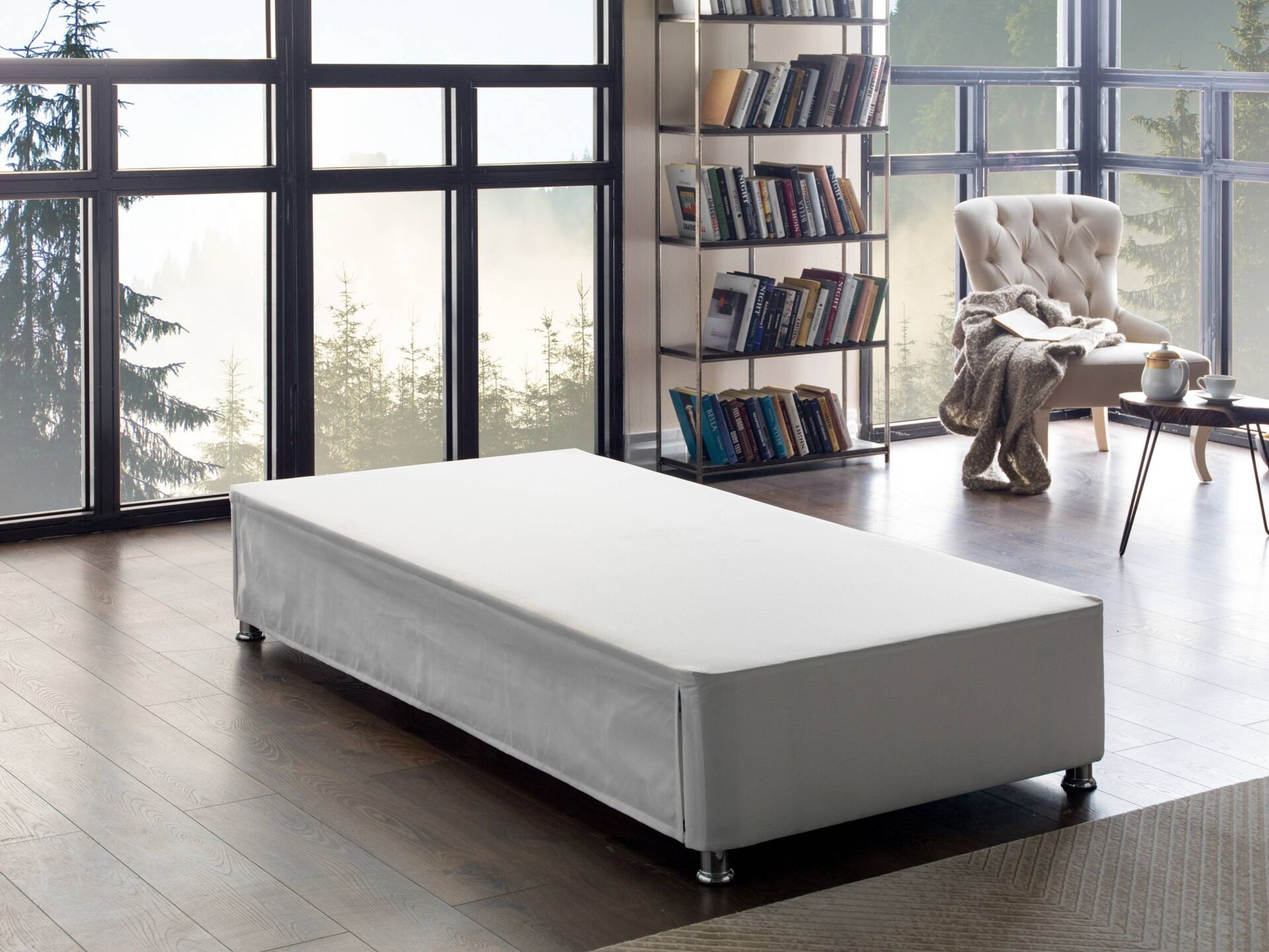 Monflex Yavrulu Baza Krem 90X200 - Krem