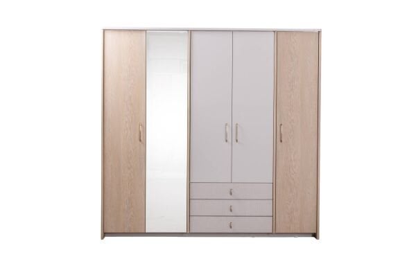 Japandi Legno 5 Kapaklı Gardırop