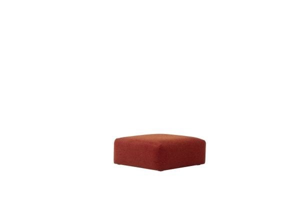 Glory Kare Puf Bordo
