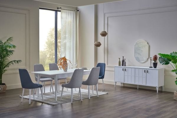 Bianco 6515 2'li Sandalye Yeşil