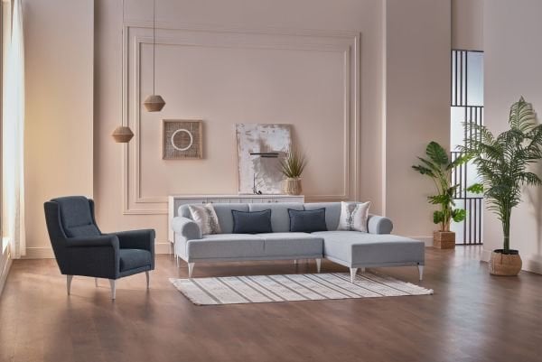 Bianco Sol L Köşe Koltuk(Uz+2)