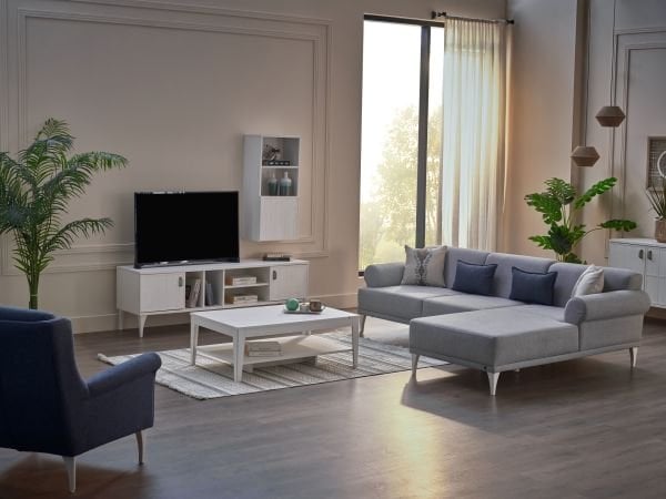 Bianco Sol L Köşe Koltuk(Uz+2)