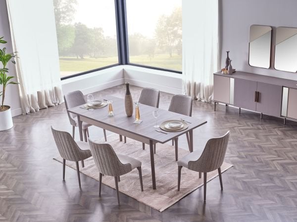 Lucas Yemek Odası Takımı thumbnail 5