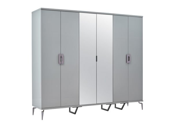 Alessa 6 Kapaklı Gardırop | Mondihome