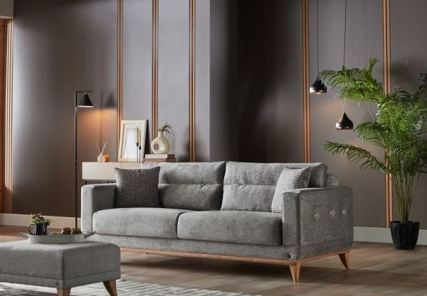 Metropol Koltuk Takımı - Gri, Lacivert