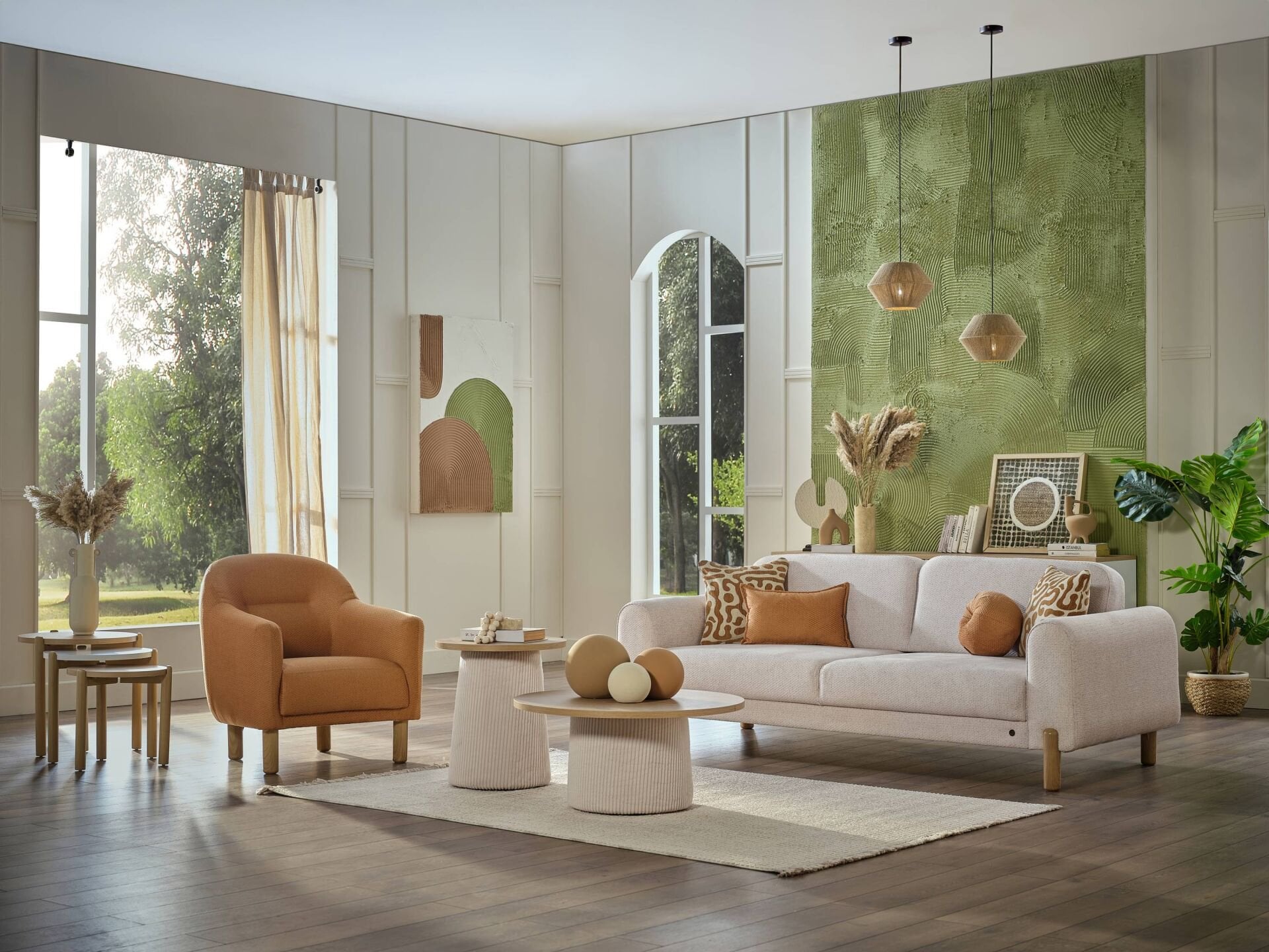 Bohemy Koltuk Takımı(3+3+B+B)