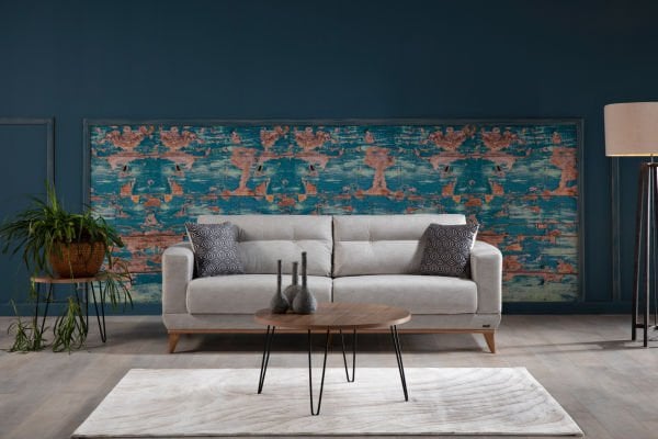 Metropol Koltuk Takımı - Krem, Antrasit