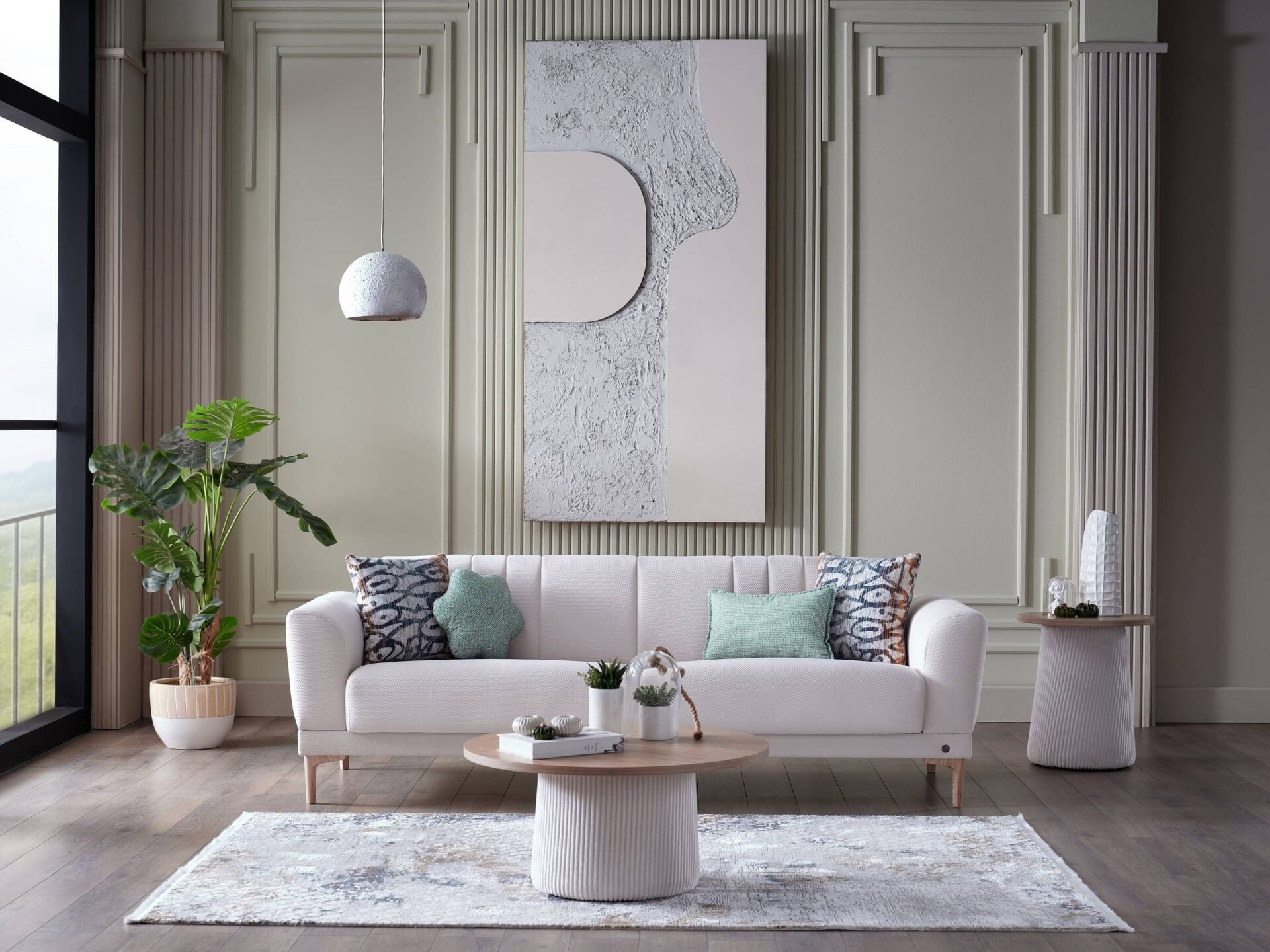 Valery Üçlü Koltuk