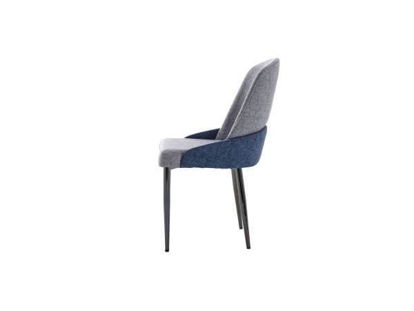 Clary 2'li 6504 Sandalye Mavi