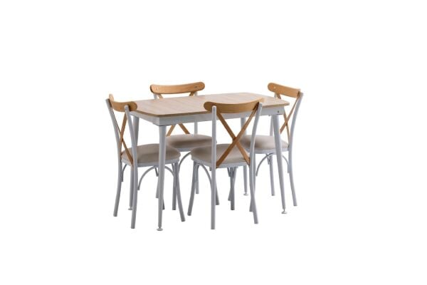 Matris Mutfak Masa Takımı-Meşe