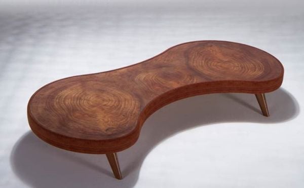 Wood Orta Sehpa Kahve