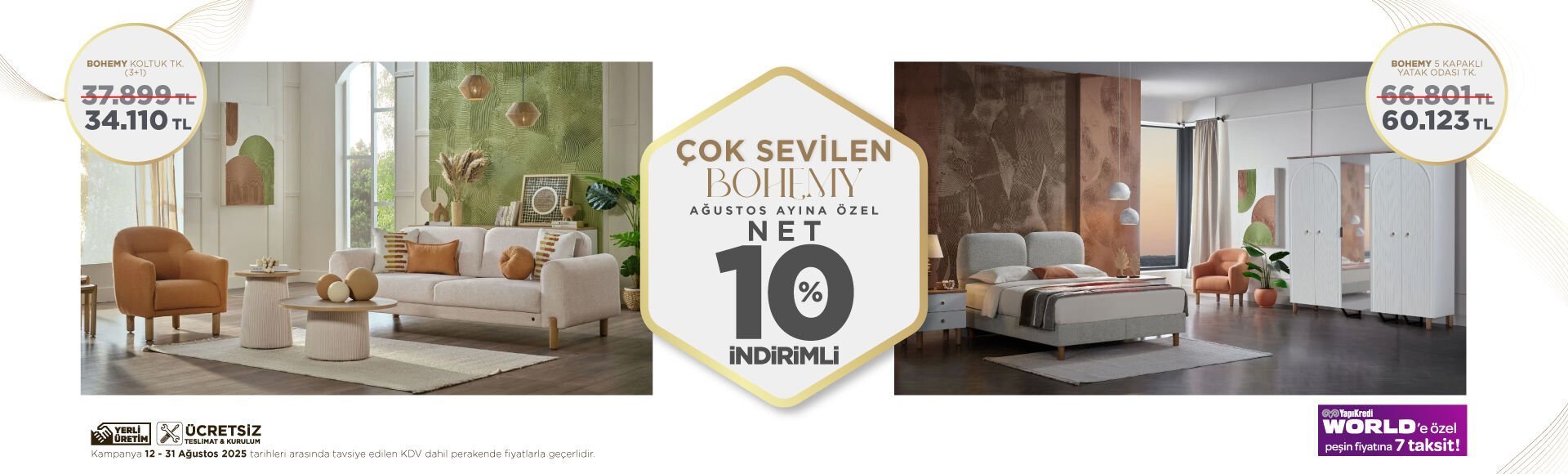 Bohemy Konsept İndirim