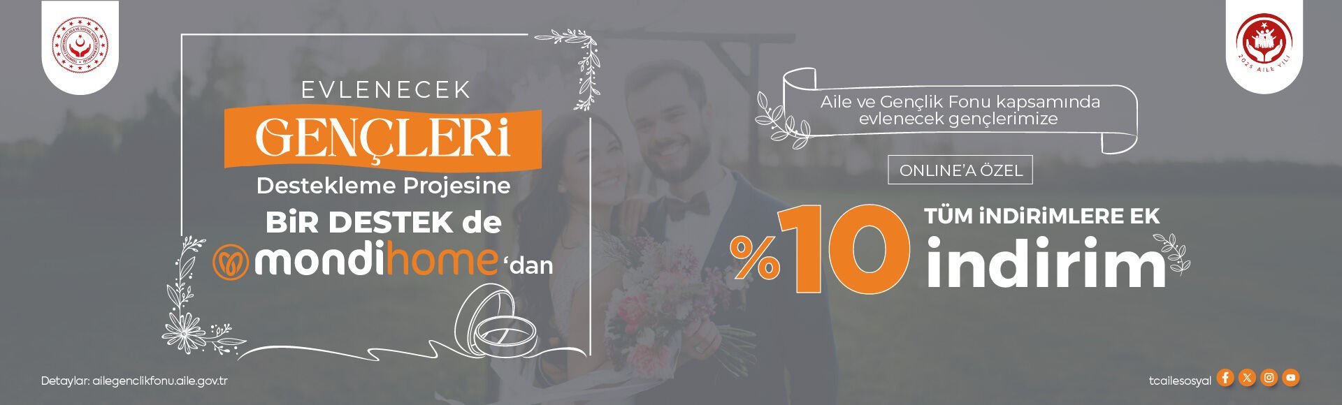 Ares %10 Evlilik Yardımı