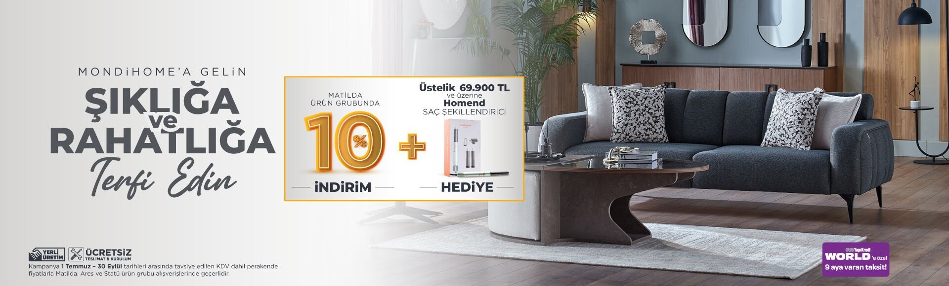 Anında İndirim Saç Şekillendirici