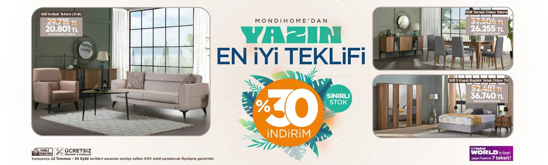 Yazın En İyi Teklifleri