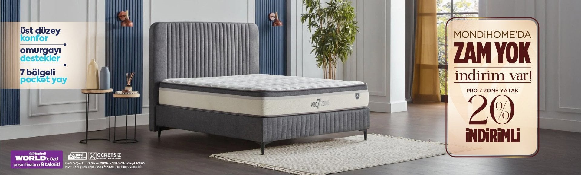 Pro 7 Zone Yatak