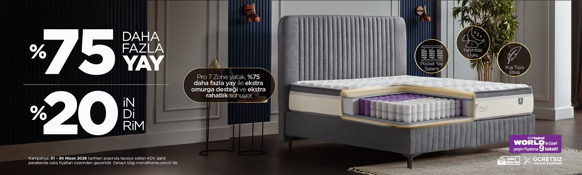 Pro 7 Zone Yatak